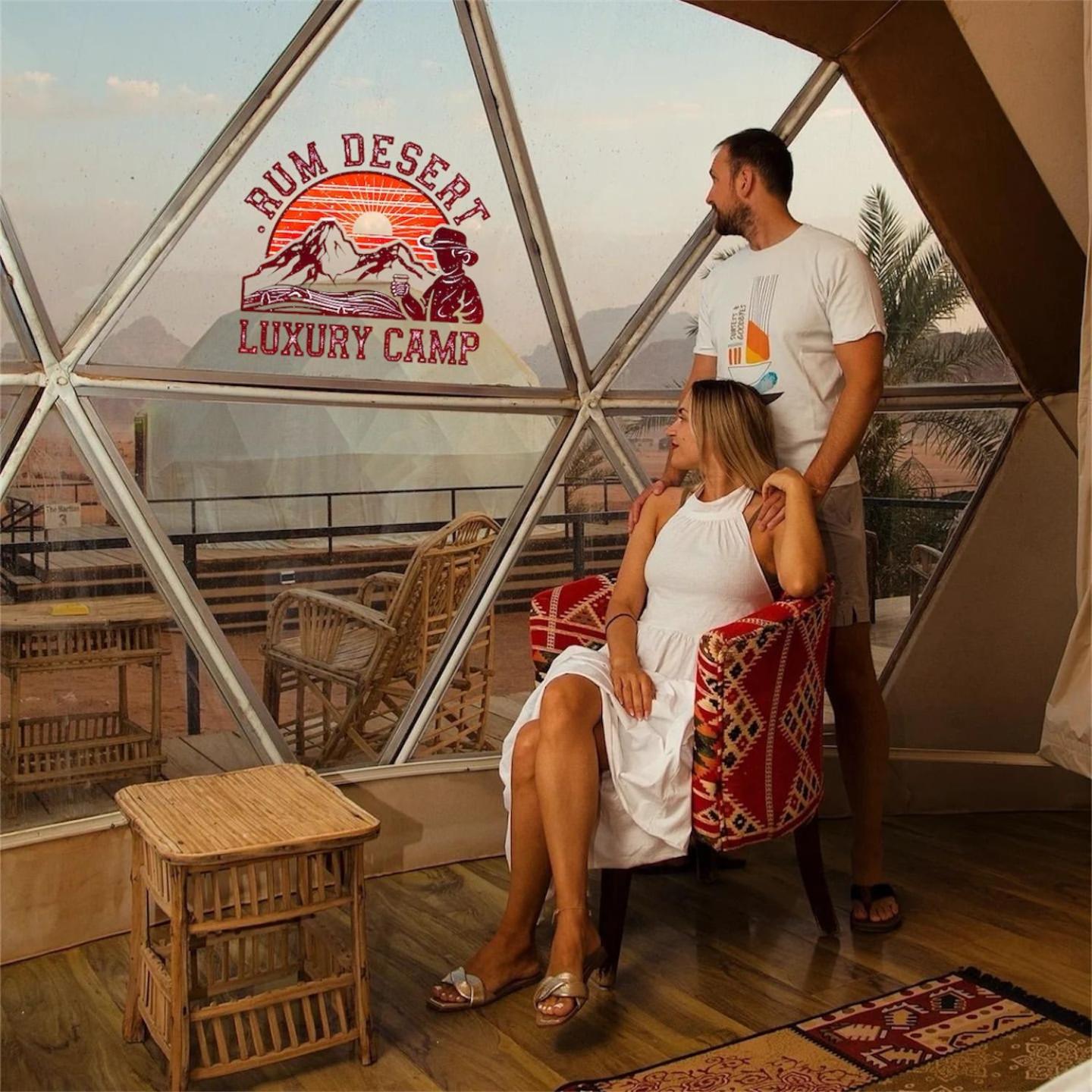 Rum Desert Luxury Camp & Bubble Room Вади-Рам Экстерьер фото