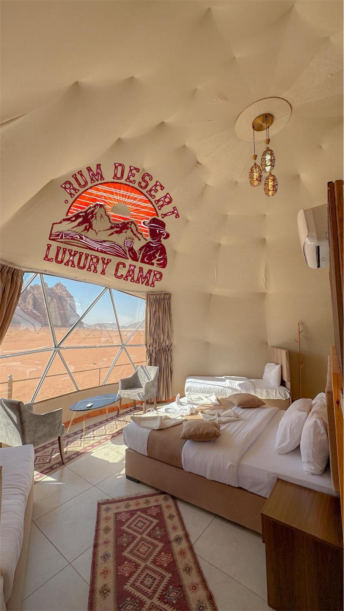 Rum Desert Luxury Camp & Bubble Room Вади-Рам Экстерьер фото