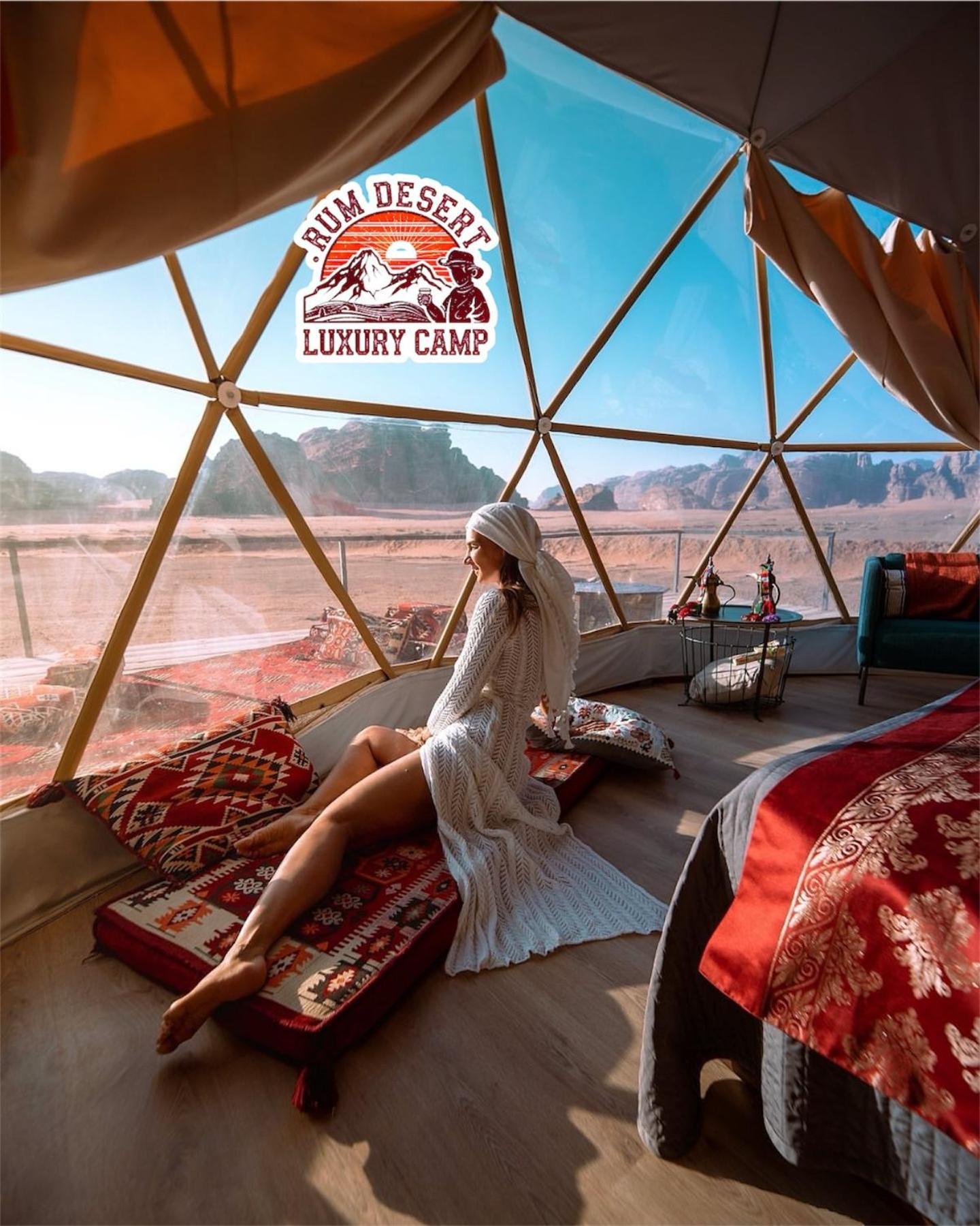 Rum Desert Luxury Camp & Bubble Room Вади-Рам Экстерьер фото