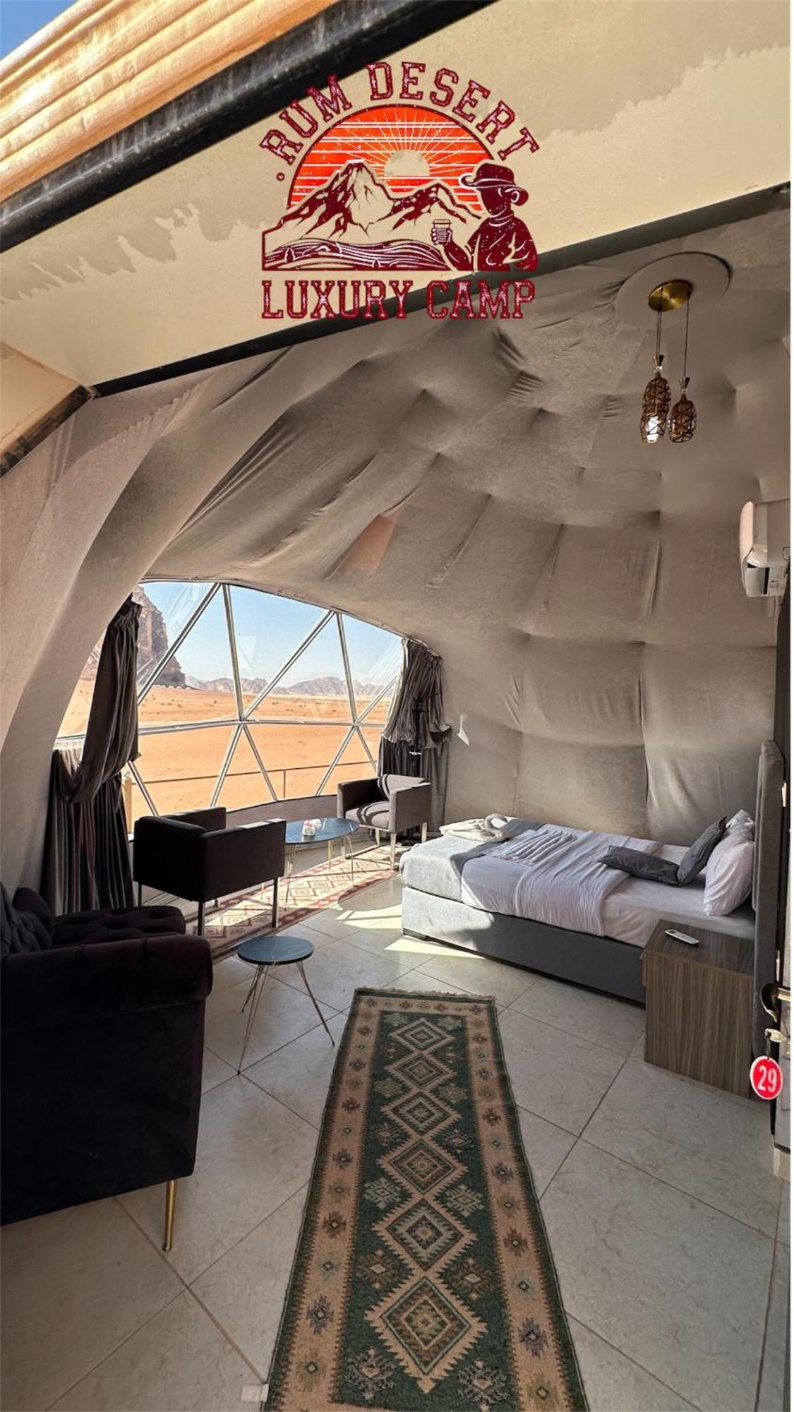 Rum Desert Luxury Camp & Bubble Room Вади-Рам Экстерьер фото