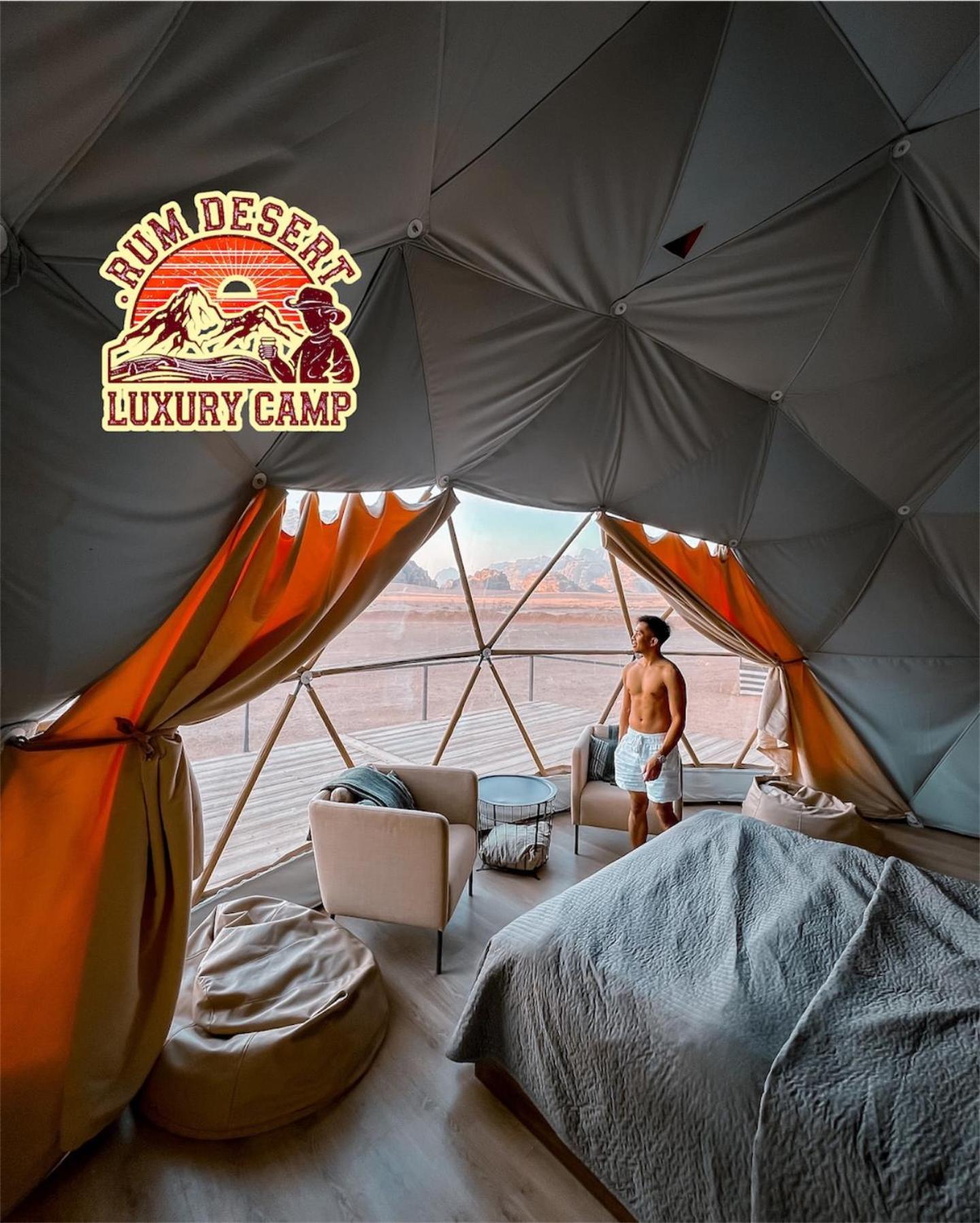 Rum Desert Luxury Camp & Bubble Room Вади-Рам Экстерьер фото