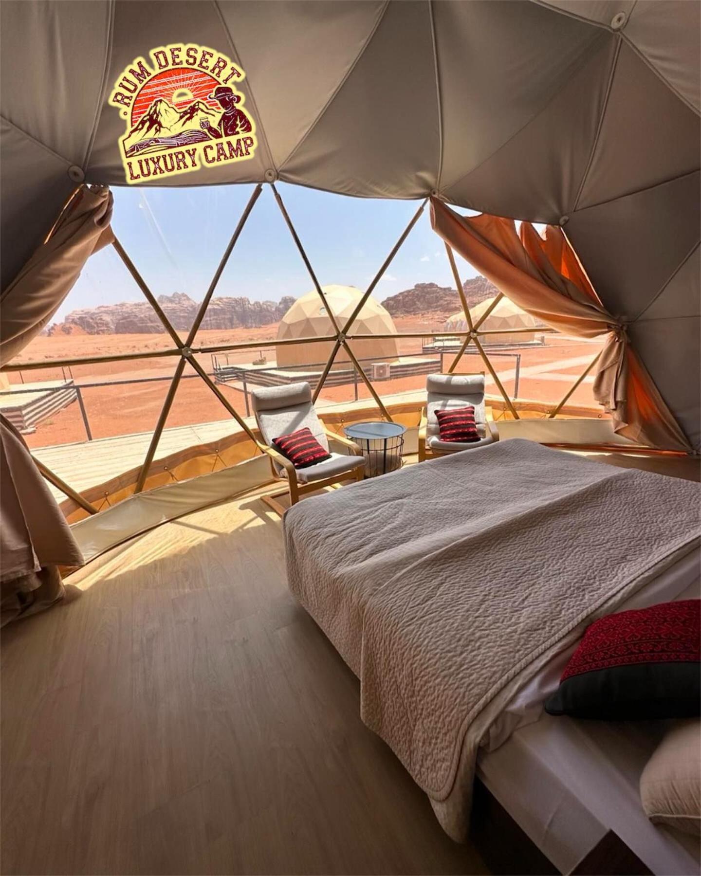 Rum Desert Luxury Camp & Bubble Room Вади-Рам Экстерьер фото